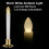 Candele a LED affusolate con telecomando e timer (6 pezzi) 2