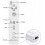 Wii Controller 2-Pack Wireless Replacement Remote Compatible with Nintendo Wii, Wii U and Wii Mini, No MotionPlus, With Vibration and Speaker Function 2