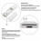 Wii Controller 2-Pack Wireless Replacement Remote Compatible with Nintendo Wii, Wii U and Wii Mini, No MotionPlus, With Vibration and Speaker Function 4