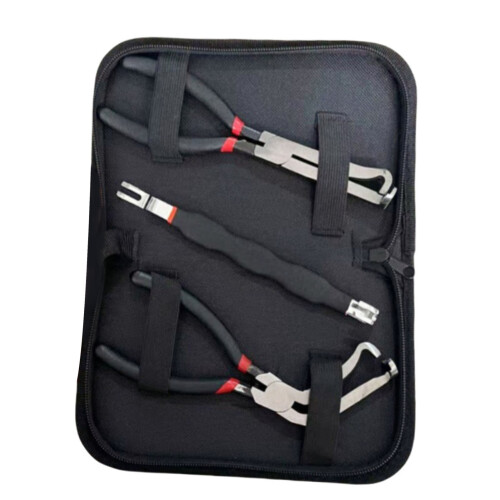 3-in-1 Auto-Steckverbinder-Zange rot/schwarz 2