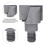 Cleaning Bottom Router Bit 25mm Diameter M10 Thread Carbide Milling Cutter for Woodworking Projects 5