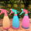 Reusable Plastic Spray Bottle 500ml with Rotating Nozzle for Garden Plants 2