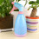 Reusable Plastic Spray Bottle 500ml with Rotating Nozzle for Garden Plants 4