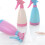 Reusable Plastic Spray Bottle 500ml with Rotating Nozzle for Garden Plants 5
