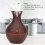 Ultrasonic Humidifier 130ml with Aromatherapy Diffuser & RGB Light for Bedroom, Office 2