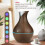 Ultrasonic Humidifier 130ml with Aromatherapy Diffuser & RGB Light for Bedroom, Office 3
