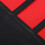 Universal Motorcycle Seat Cover – Ribbed Leather, Red 5