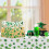 St. Patrick's Day Green Hat Candy Bags with Clovers (50pcs) 4