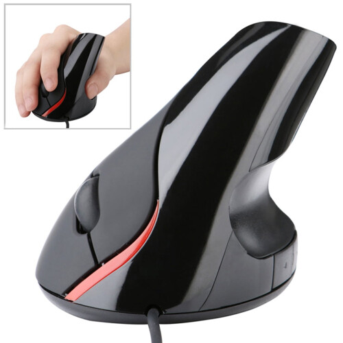 Ergonomic Vertical USB Optical Mouse 1600 DPI 1