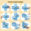 50MM Square Fridge Magnet Maker Badge Maker 6