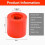 Solenoid Valve Tester for Cold Storage with Strong Magnetic Controller Emergency Switch Red Plastic Universal Fit 2
