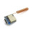 LoRa SX1278 433MHz Wireless Spread Spectrum Transmission Module Ra-01 10KM Range Half Duplex SPI Support Multiple Modulation Modes Shielded Shell 2