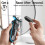 53B Replacement Head Compatible with Philips Series 5 6 7 Shavers, Precision Tooth Comb & Tri-Floating Blades 4