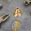 Copper Lamp Finial for E27 Socket, Sturdy Light Fixture Replacement in Golden Finish 5