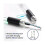 USB Rechargeable Drumsticks compatible with JKW, Motion Activated Light Up with Switch, Polymer Flexible 4
