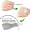 Hammer Toe Corrector Wraps, 6-Pack Soft Fabric Protective Sleeves for Alignment & Cushioning 4