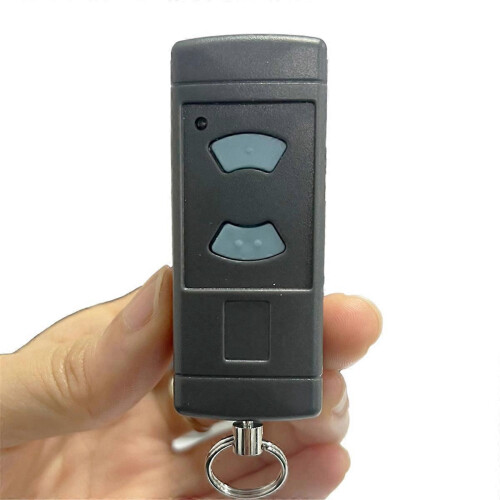 Télécommande de porte de garage compatible avec Hörmann bouton bleu 868,3 MHz 2 canaux autoprogrammable 1