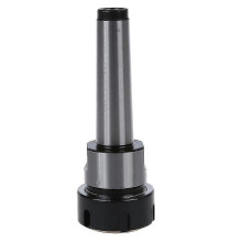 Er32 Mt3 M12 Taper Collet Chuck Holder Milling Lathe Straight Tool Silver+black