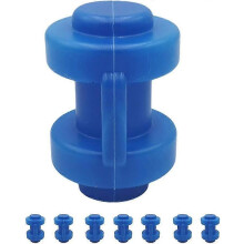 Trampoline end caps 8 pieces end caps safety net spare parts diameter 25MM