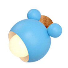 Lampa Balla Cartúin Panda do Sheomra Leapa do Pháistí – Iarann & Rubar