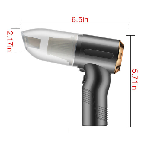 Handstofzuiger, 120W, USB oplaadbaar, 2000mAh 1