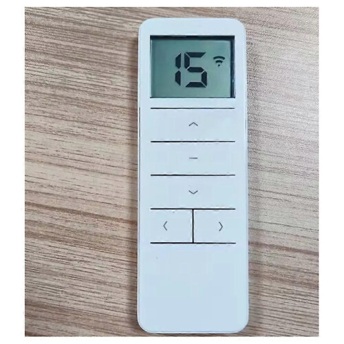 15 Channel Handheld RF433 Remote Control for Electronic Window Curtain Motor Roller Blind Smart Life APP Control White 1