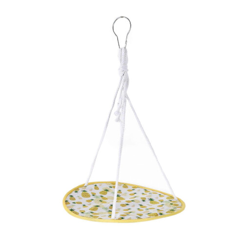 Reptile Swing Hammock Durable Stable Lizard Hanging Bed for Small Pet Yellow Pineapple 1