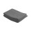 Solid Color Twin Pillowcases Gray 2-Pack 18.89" x 29" 8