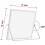 Magnetic Whiteboard Desktop Board with Adjustable Stand for Office and Home Use 2