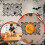 Sets de table ronds en dentelle lavables, motif Halloween 2
