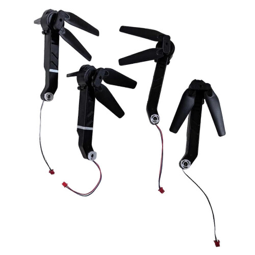E88 E99 Drone Motor Arm Set Compatible with RC Quadcopter Spare Parts Front Rear Axis Assembly 2
