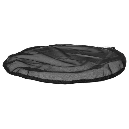 Rain Barrel Mesh Cover with Drawstring 95cm, Elastic Cord Leaf Filter Net for Water Collection Tank Protector 2
