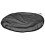 Rain Barrel Mesh Cover with Drawstring 95cm, Elastic Cord Leaf Filter Net for Water Collection Tank Protector 4