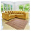 Furniture 786 Jumbo Cord Scatter Back 2c2 Corner Sofa Mustard 1