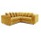 Furniture 786 Jumbo Cord Scatter Back 2c2 Corner Sofa Mustard 2