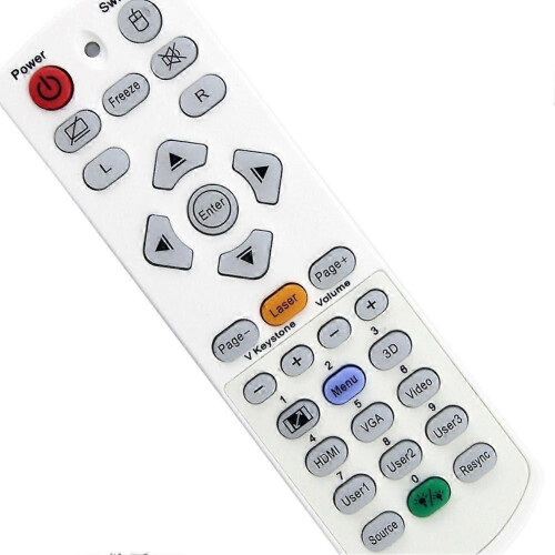 Télécommande compatible avec projecteurs Optoma X345 X355 4K550 ZH403 - Fonctions complètes, sans programmation 2