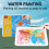 Water Marbling Paint Art Kit Black 36ml 5
