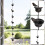 Mobile Bird Rain Chain Outdoor Hanging Decoration 5