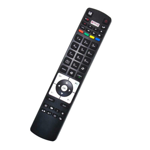 TV Remote Control compatible with Hitachi RC5118, Direct Replacement, Ergonomic Design 1