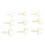 Paper Clips, 100-Piece Set with Anti-Slip Design, Rust-Resistant for Document Classification 4