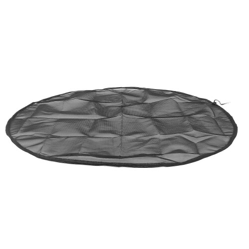 Rain Barrel Net Cover Polyester Mesh with Drawstring for Water Collection Tank Hygiene Protector Garden Yard 1