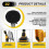 Tile Vibration Leveling Machine Compatible with DeWalt 18V 20V Batteries Digital Display Adjustable Speed Tiling Tool 5