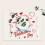 Valentine's Day Linen Placemat Digital Print 4-Pack 3