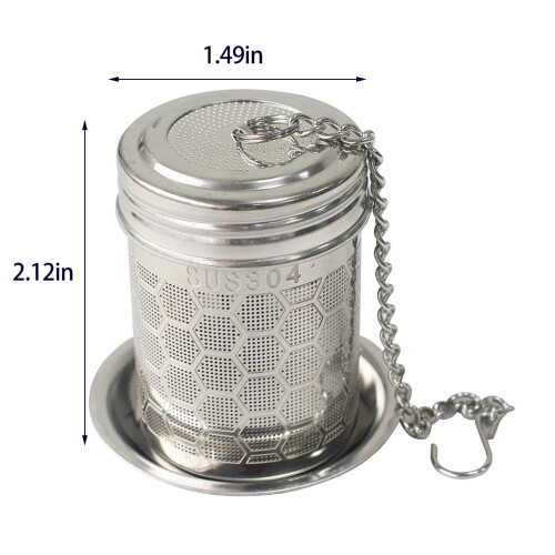 Tea Infuser Stainless Steel Ultra-Fine Mesh 1 Piece 2