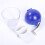 Handvevad iskross med transparent lock, 5 koppar 3