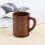 Wooden Coffee Cup Solid Wood Insulated Tea Cup 1 Piece 2
