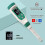pH Metre with Replaceable Probe, 3-Point Calibration and LCD Backlight for Food Testing & Maintenance 5