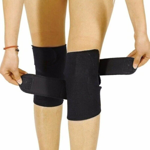 Heated Knee Massager Support Pad for Physiotherapy and Adjustable Fit 1