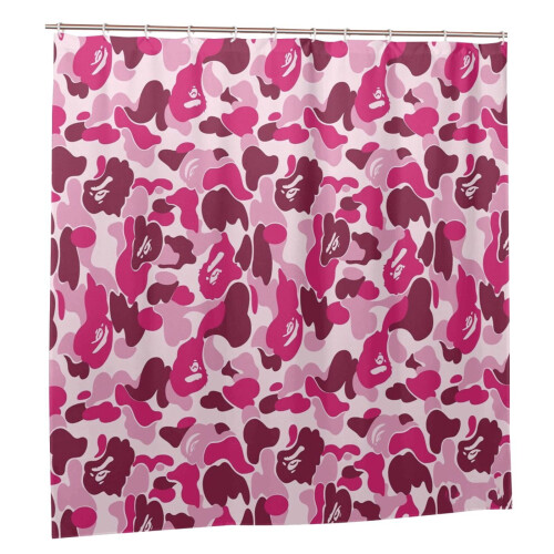 BAPE Shower Curtain 72 x 72 Inches Microfiber 1