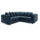 Furniture 786 Jumbo Cord Scatter Back 2c2 Corner Sofa Navy 2